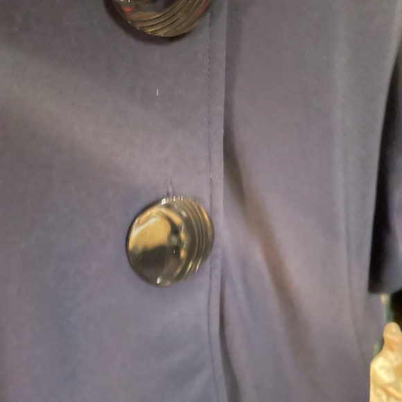 Short Mango Tango Jacket navy Blue Size Small - Picture 3 of 7